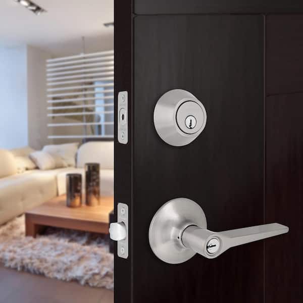 Freedom Satin Nickel Single Cylinder Combo Pack