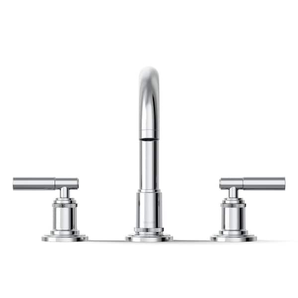 KOHLER Torrington 8 in. Widespread Double Handle Bathroom Faucet
