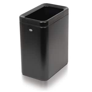 2.6 Gal. Stainless Steel Slim Open Top Metal Household Trash Can