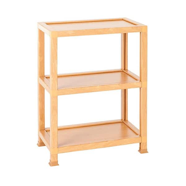 Way Basics zTube Victoria Natural Open Bookcase