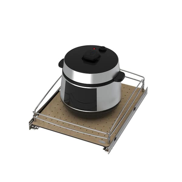 Rev-A-Shelf Solid Bottom Pull Out Base Soft Close Cabinet Organizer