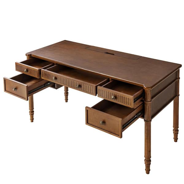 BAGLE　テーブル　WAL

  NAは売り切れとなっております。 JAYDEN CREATION Roland 55 in. Rectangular Walnut Desk with