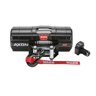AXON 35 Series 3500 lbs. Powersport Winch with Steel Cable