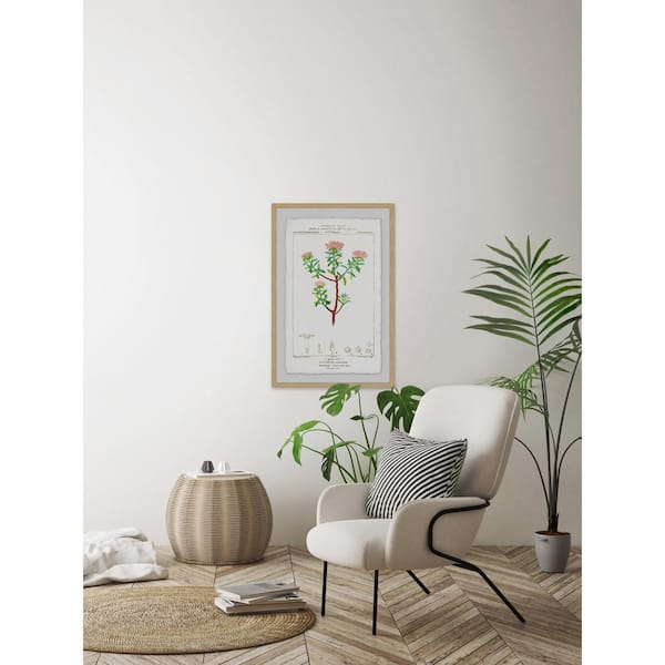 Unbranded 30 in. H x 20 in. W "Pink Tops" by Marmont Hill Framed Printed Wall Art