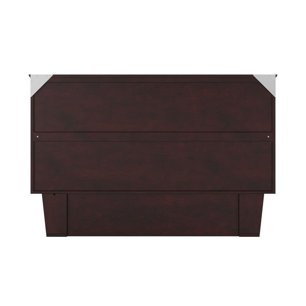 Nantucket Queen Murphy Bed Chest with CoolSoft Memory Foam Mattress