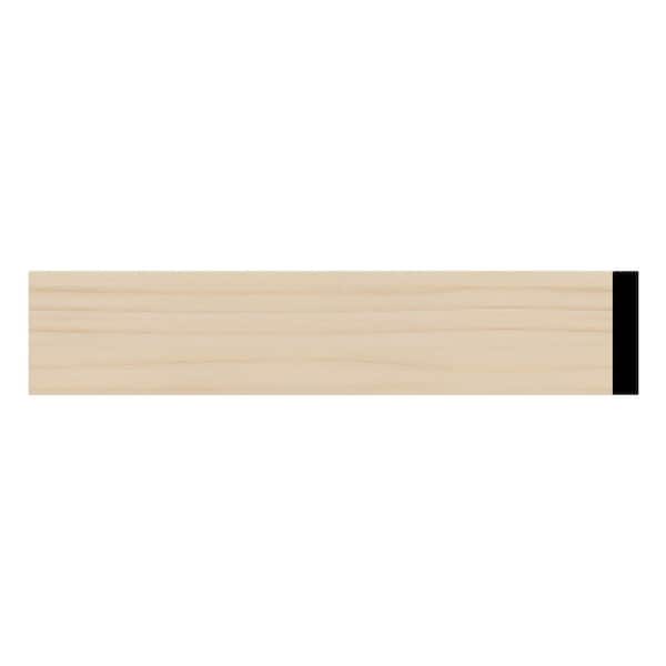 WM266 0.25 in. D x 1.5 in. W x 96 in. L Wood (Alder) Lattice Moulding