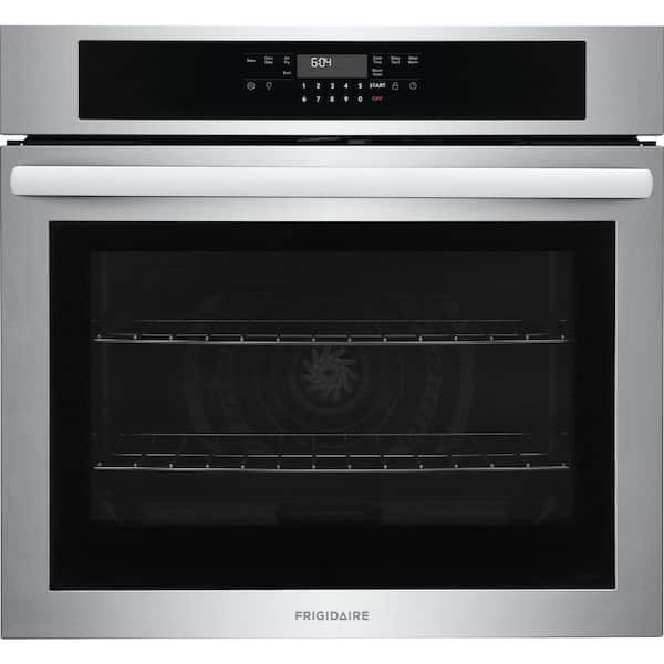 30 in. Single Wall Oven Self-Cleaning in Stainless Steel with Air Fry
