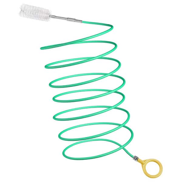 120 in. Flexible Drain Brush for Car Sunroof, Windshield Wiper, and Slim Tube Cleaning for Various Drain Holes and Pipes