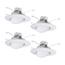 HALO 5 in./6 in. 2700K-5000K White Integrated LED Recessed Adjustable ...