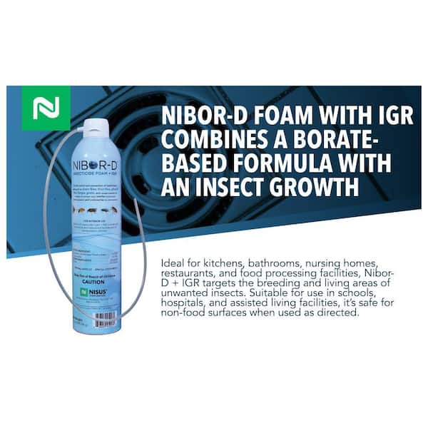 NISUS Nibor-D 21 oz. Insect Killer Ready to Use Insecticide Foam
