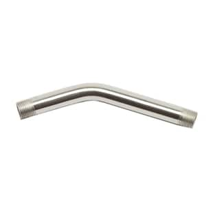 8 in. Shower Arm in Brushed Nickel