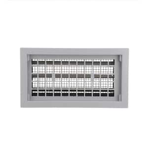 16 in. x 8 in. Automatic Foundation Vent in Gray (Carton of 10)