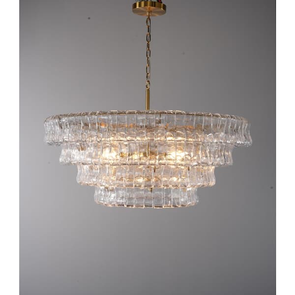 Modern Chandelier 36 in.18-Lights Gold Chandelier for Dining Room, Living Room, Foyer, Bedroom