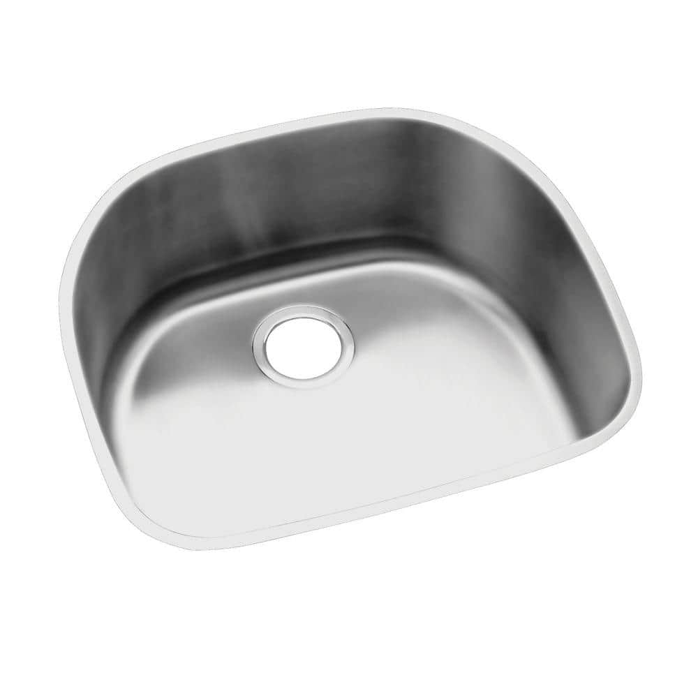 Elkay 24" Single Bowl Stainless Steel Undermount Sink