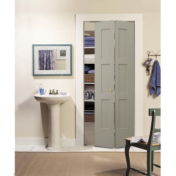 24 in. x 80 in. Birkdale Desert Sand Paint Smooth Hollow Core Molded Composite Interior Closet Bi-fold Door