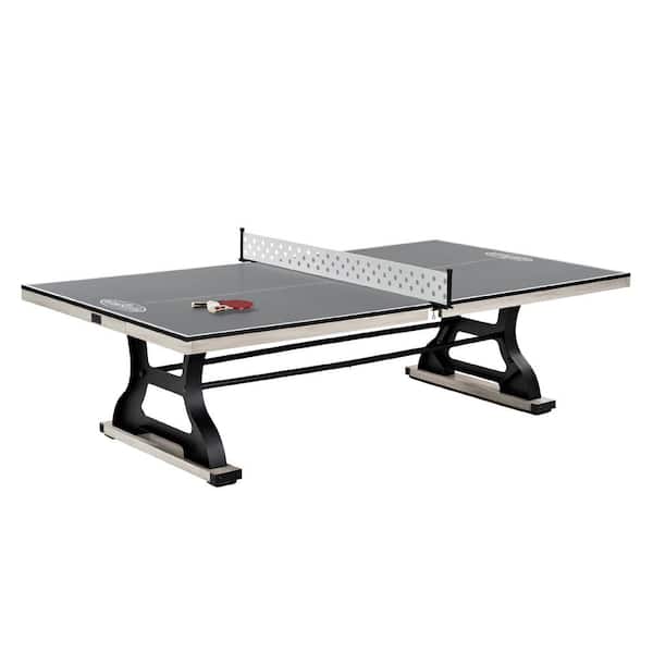 Barrington 9 ft. Coventry Indoor Ping Pong Tennis Table, Official Size 2-in-1 Dining Table with Metal Net and Storage Drawer