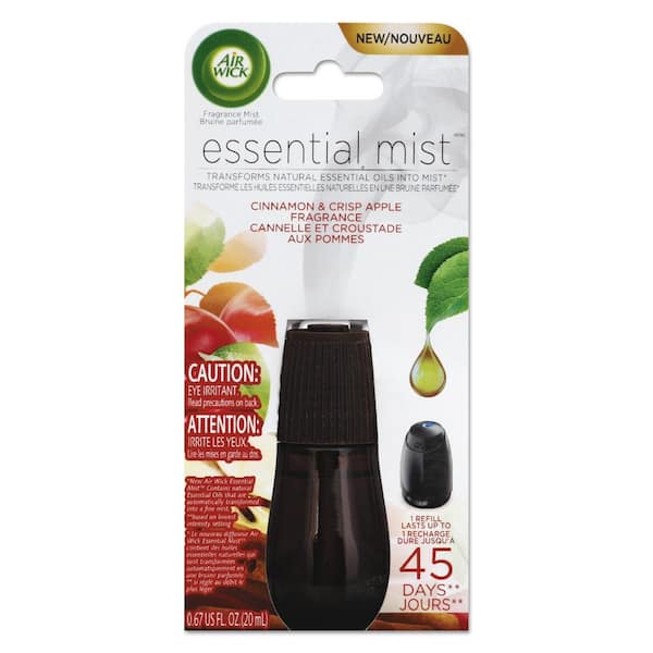 0.67 oz. Cinnamon and Crisp Apple Essential Mist Automatic Air Freshener Refill (6/Carton)