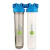 NuvoH2O Replacement Cartridges For Citrus, Salt-Free Water Filter System + Water Softener – Healthy & Pure Water, Retains Healthy Minerals