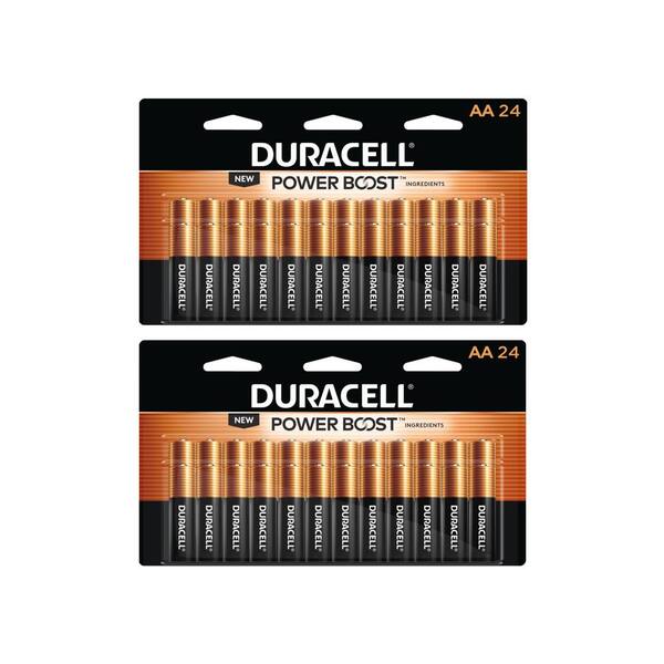 48 pk Duracell Coppertop Alkaline Batteries AA 