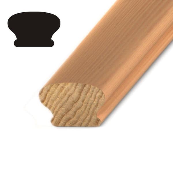 Kelleher Mushroom 1-7/16 in. x 1-15/16 in. Douglas Fir Handrail