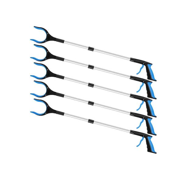 17  in. Grabber Reacher Tool 360 Rotating Anti-Slip Jaw Heavy Duty Pick Up Stick for Senior Assist 6 Pack