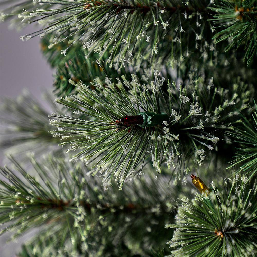 5-Foot Multi-Color Pre-Lit Pencil Pine Christmas Tree