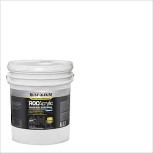 5 gal. ROC Acrylic  3800 DTM OSHA Flat White Interior/Exterior Enamel Paint