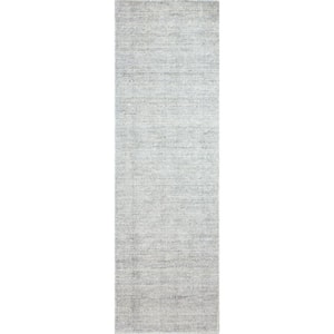 Vestige Grey 3 ft. x 8 ft. (2'6" x 8') Solid Transitional Runner