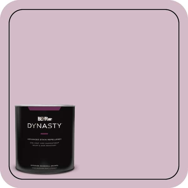 BEHR DYNASTY 1 qt. #T12-16 Queens Tart Eggshell Enamel Interior Stain-Blocking Paint & Primer