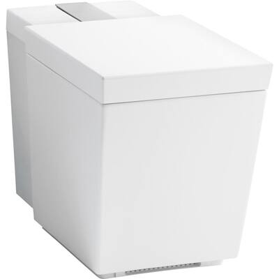 Numi Comfort Height One-Piece elongated Dual-Flush Toilet with Integrated Bidet in White, 1.28 gallons per flush