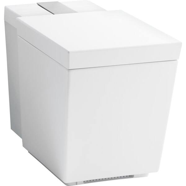KOHLER Numi Comfort Height One-Piece elongated Dual-Flush Toilet with Integrated Bidet in White, 1.28 gallons per flush