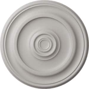 1-3/4 in. x 23-5/8 in. x 23-5/8 in. Polyurethane Kepler Traditional Ceiling Moulding, Ultra Pure White