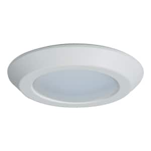 BLD 6 in. 3000K Soft Integrated LED White Recessed Ceiling Mount Light Trim, Title 20 Compliant