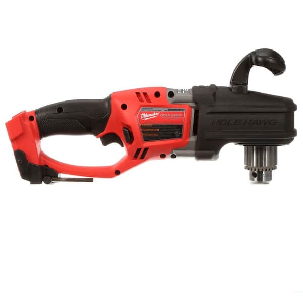 MILWAUKEE Cordless 1/2 In Right Angle Drill 18V Lithium Ion Brushless Hole Hawg 