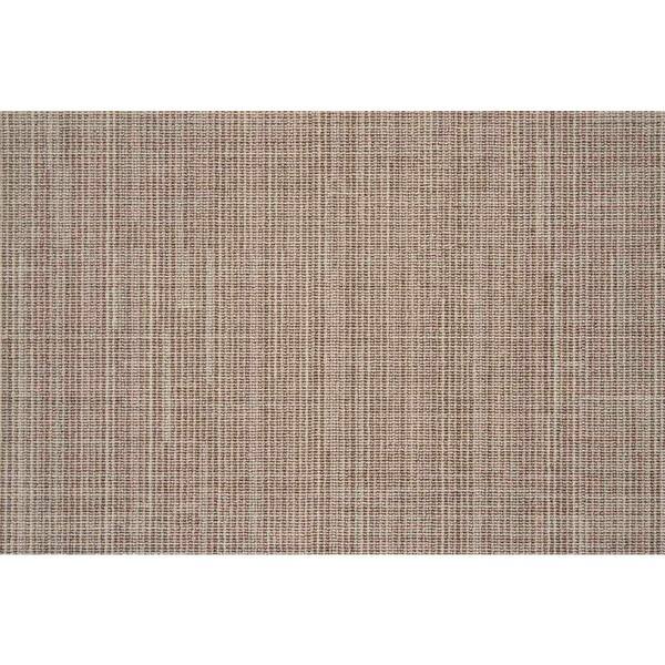 Natural Harmony Modish Outlines Travertine Custom Rug with Pad