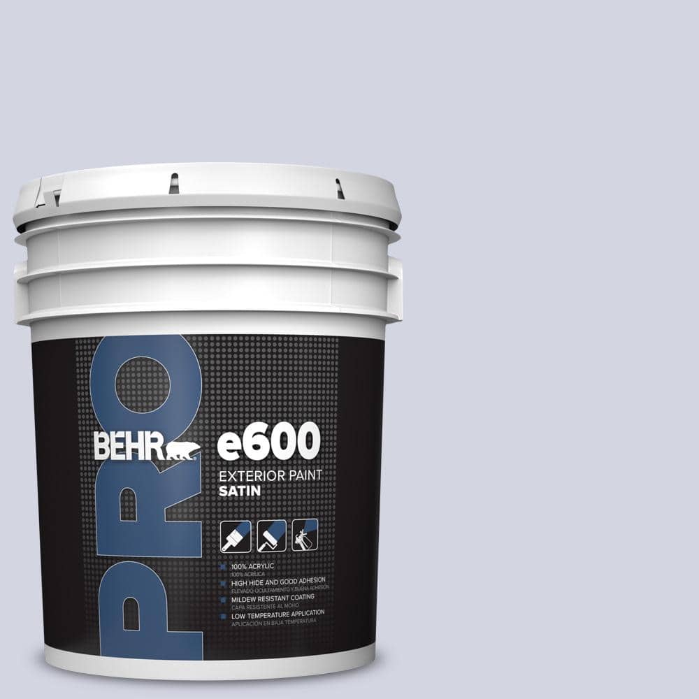 5 gal. #630E-2 Purple Veil Satin Exterior Paint price history on PriceWatchPro