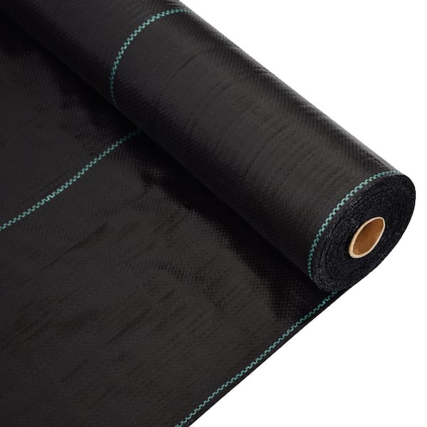 Jushua 3 ft. x 249 ft. Weed Barrier Landscape Fabric, Dual-Layer Heavy-Duty Landscape Fabric, Shrub and Plant Cover
