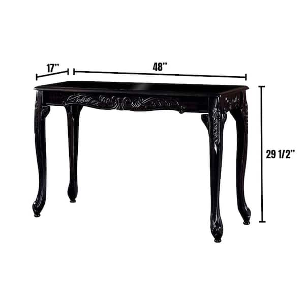 William's Home Furnishing Cheshire Black Sofa Table