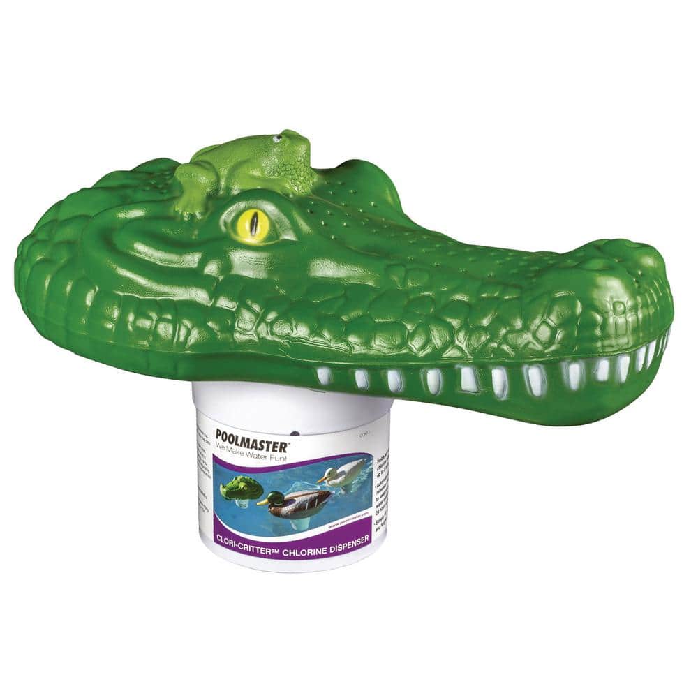 Poolmaster Alligator Swimming Pool and Spa Chlorine Dispenser 32132 - The  Home Depot
