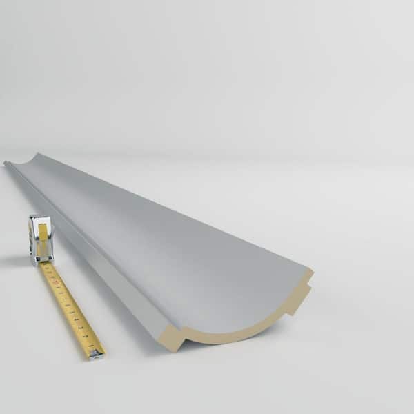 Ekena Millwork Noah 4.625 in. D x 7.375 in. W x 94.5 in. L Polyurethane Crown Moulding