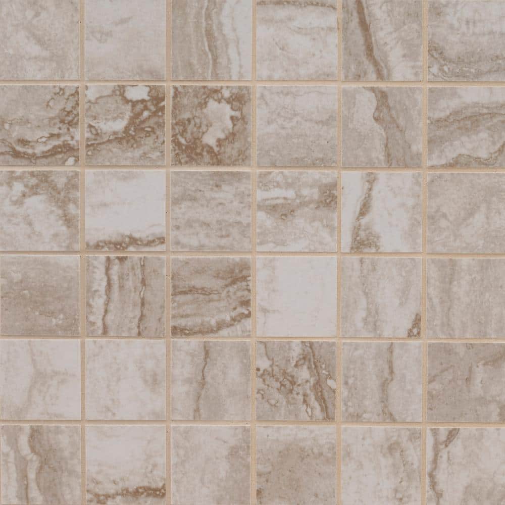 Bernini Camo 2 in. Square 12 in. x 12 in. x 0.39 in. Matte Porcelain Mesh-Mounted Mosaic Tile (8 sq. ft./Case) price history on PriceWatchPro