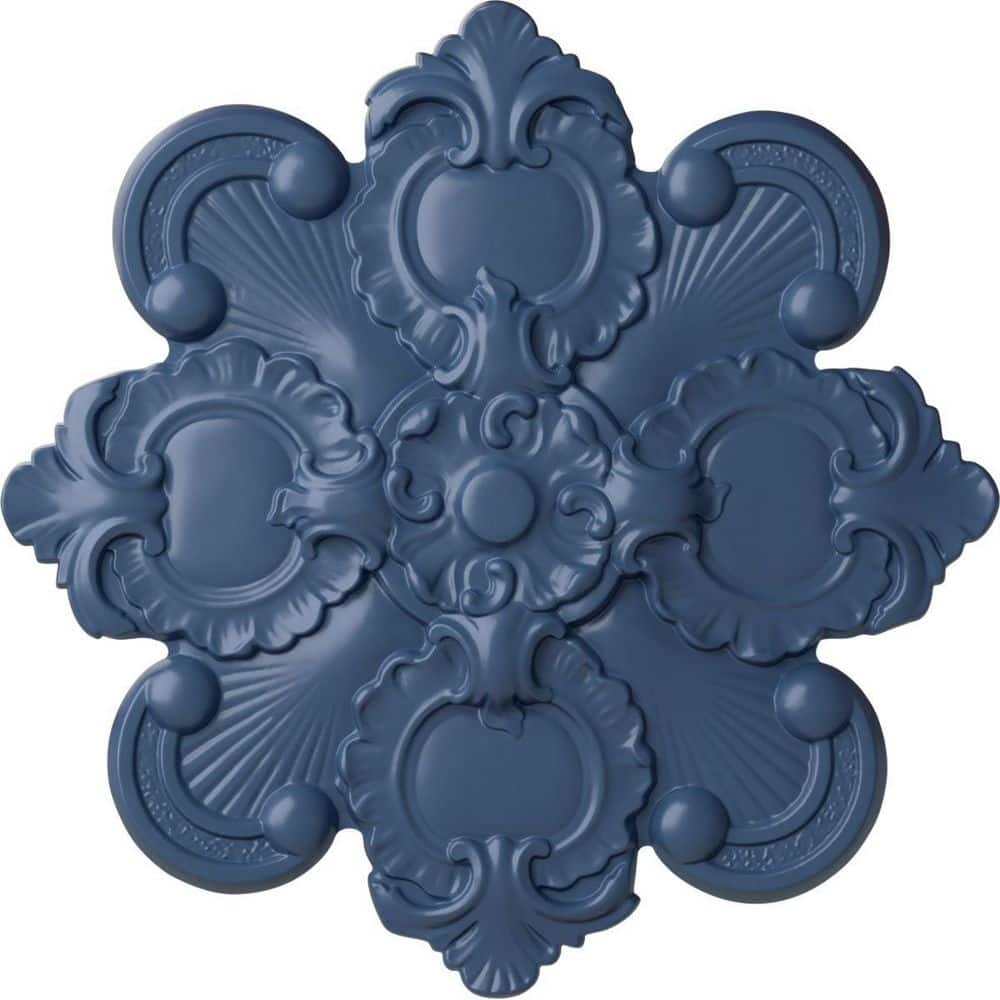 "18-1/8"" x 1-1/4"" Katheryn Urethane Ceiling Medallion, Hand-Painted Americana" price history on PriceWatchPro