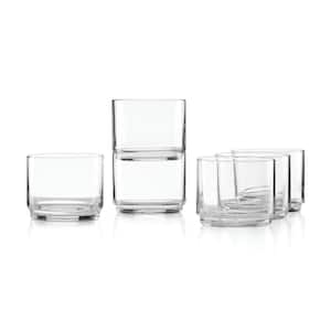 Tuscany Stackables 9 oz. Glass Double Old Fashioned Whiskey Glass (Set of 6)