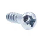 #6 x 1/2 in. Zinc Plated Steel Phillips Drive Round Head Wood Screws (50-Pack)