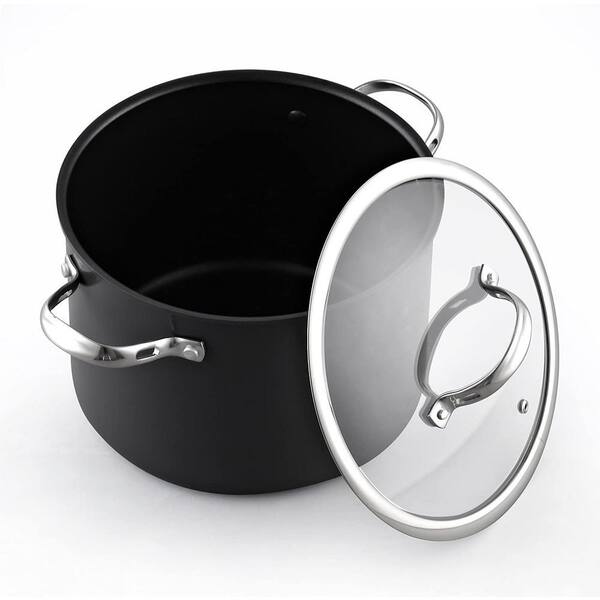 Cooks Standard 8 qt. Hard Anodized Premium Grade Aluminum Nonstick