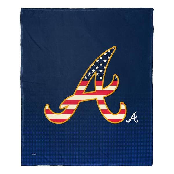 THE NORTHWEST GROUP MLB Braves Celebrate Series Silk Touch Throw