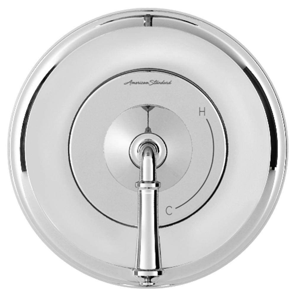 Delancey Polished Chrome Wall-Mounted Shower Valve Trim Kit
