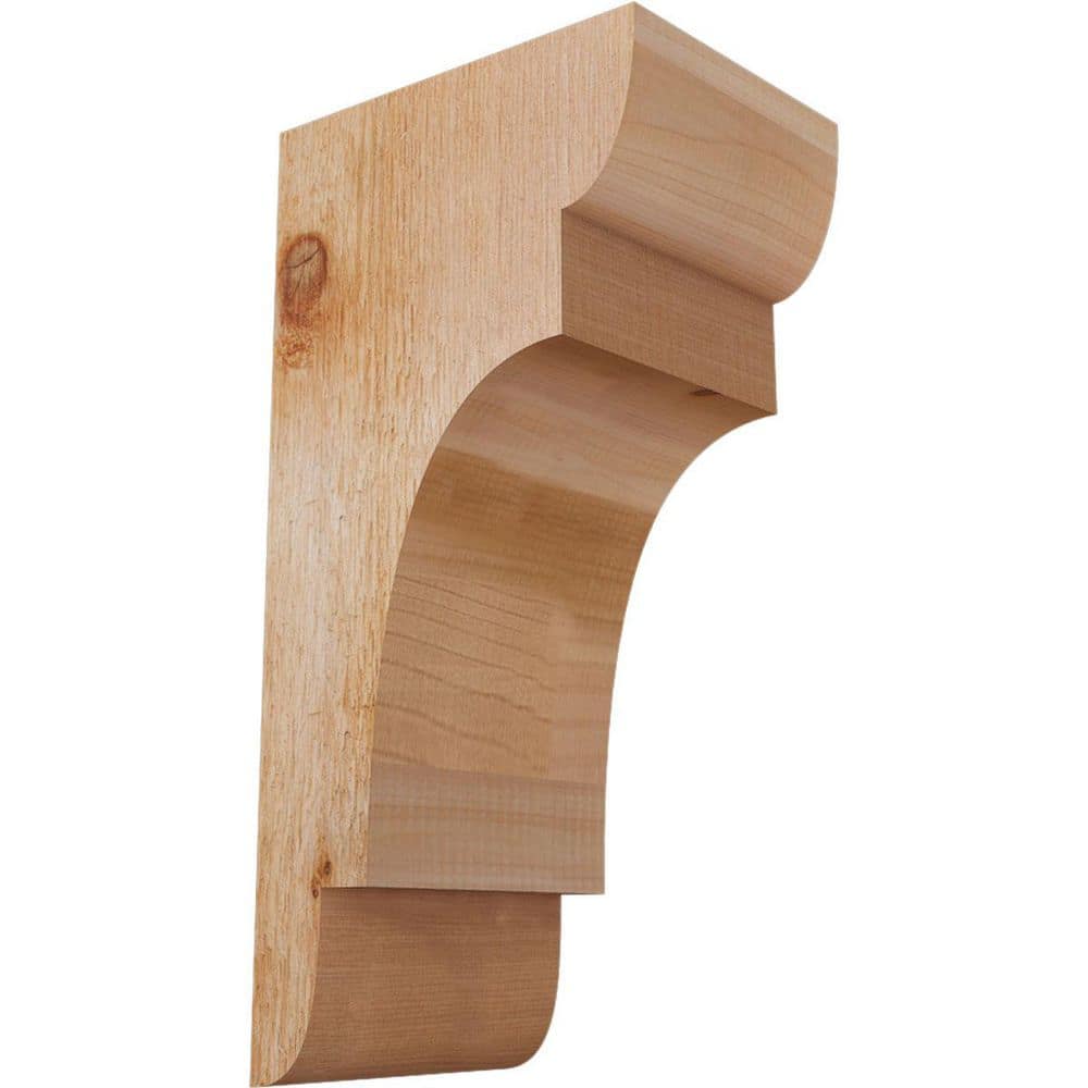 6 in. x 8 in. x 16 in. Western Red Cedar New Brighton Rough Sawn Corbel price history on PriceWatchPro