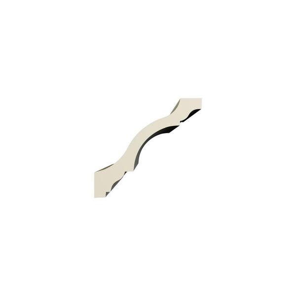 Ekena Millwork Austin 4 in. D x 5.5 in. W x 96 in. L Polyurethane Crown Moulding