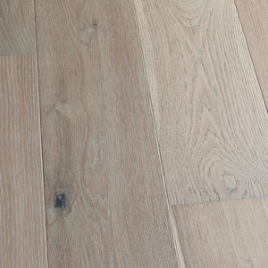 La Playa French Oak 3/8 in. T x 6.5 in. W Water Resistant Wirebrushed Engineered Hardwood Flooring (23.6 sq. ft./case)